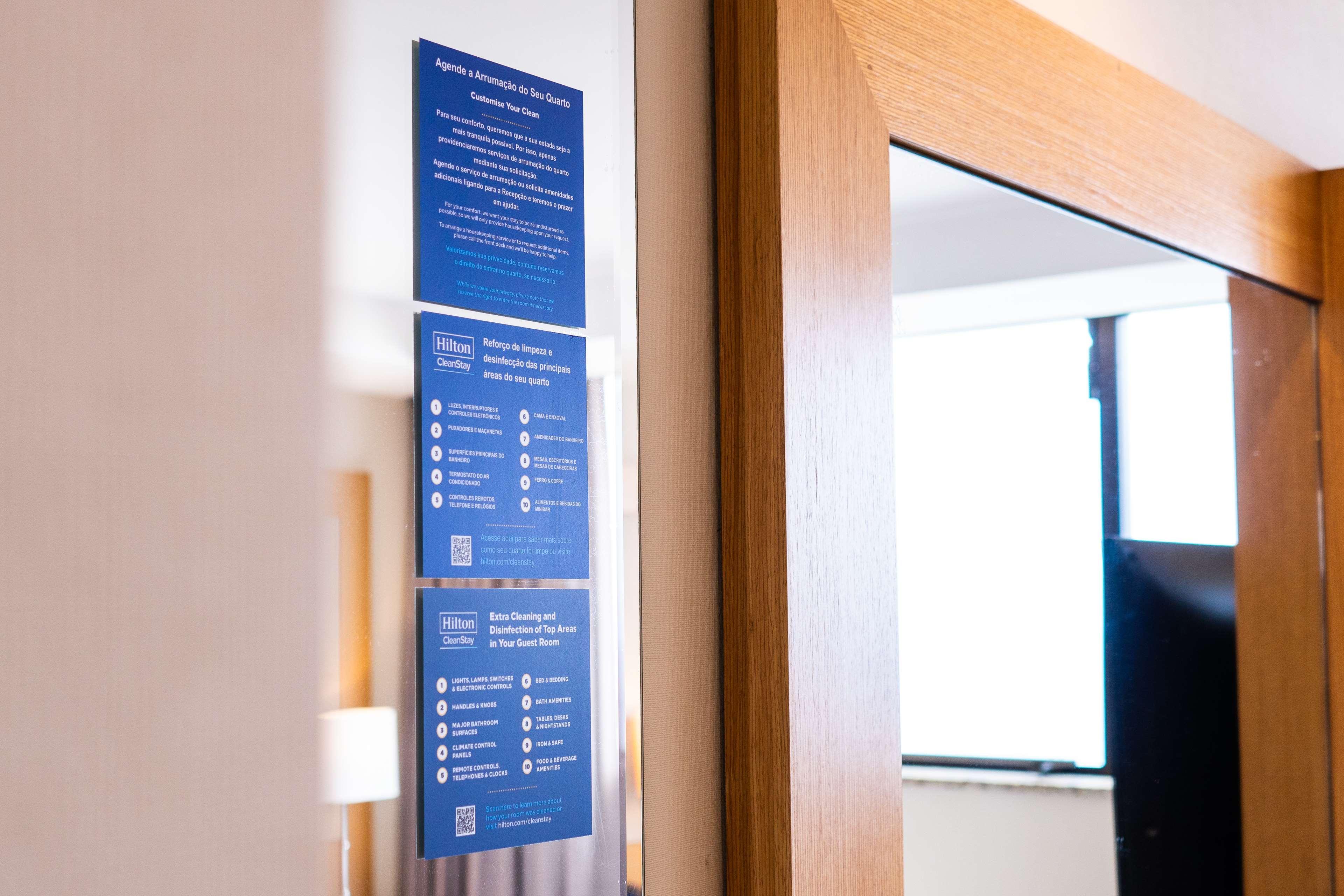 ฮิลตัน ริโอ เด จาเนโร โคปาคาบานา Hotel ริโอเดจาเนโร ภายนอก รูปภาพ Interior signage